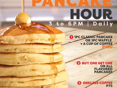 IT'S PANCAKE HOUR!